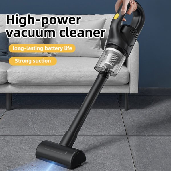 Cordless vacuum cleaner portable handheld rechargeable household cross-border car with strong suction and high power vacuum cleaner